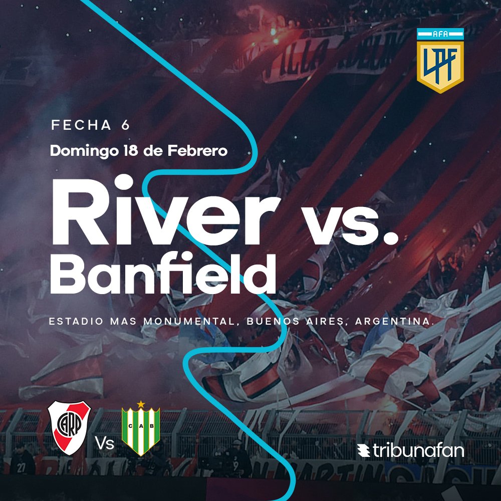 River vs Banfield Tribuna Fan